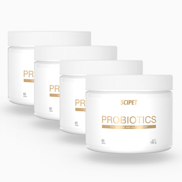 Probiotici SciPet per Cani - 4x60 pezzi