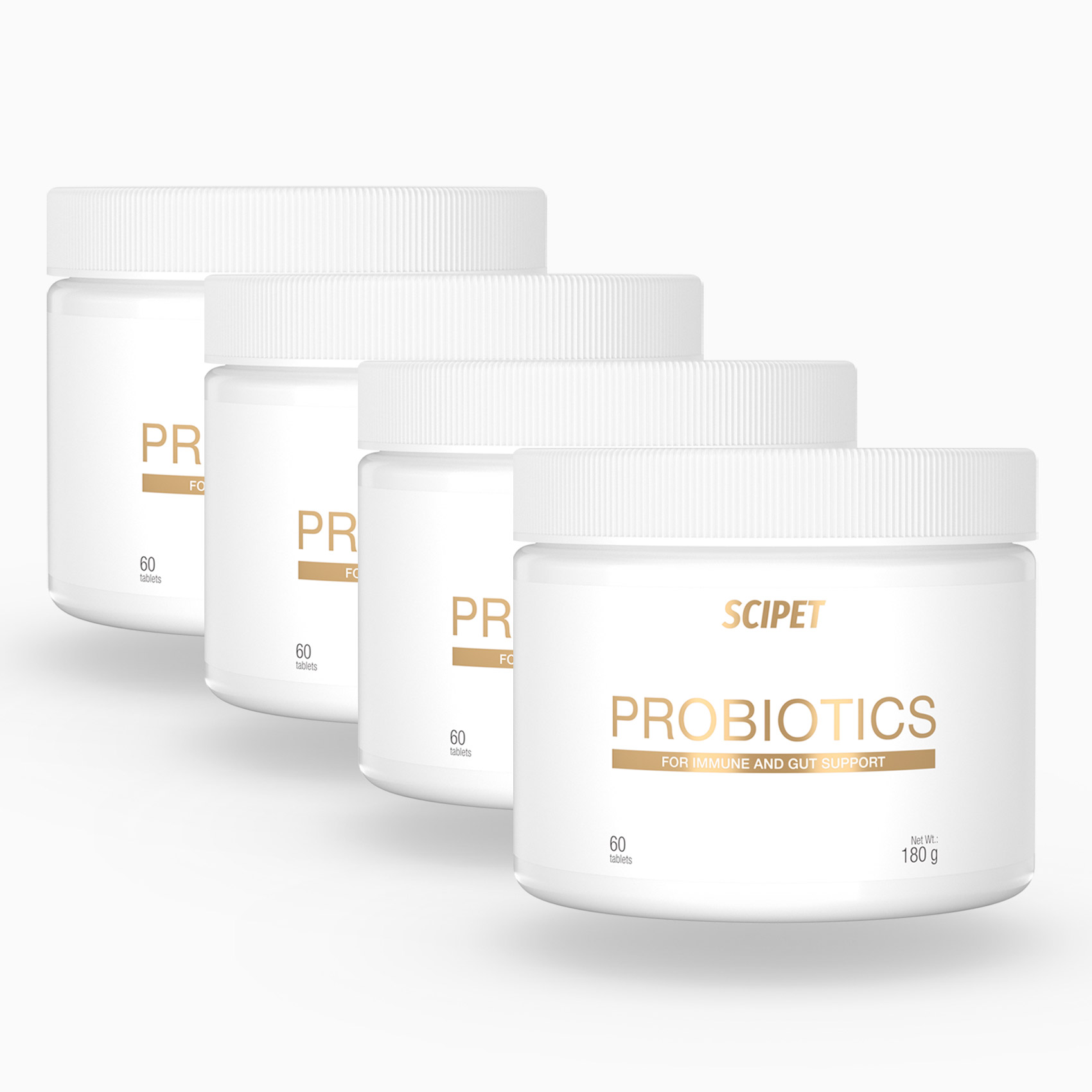 Probiotici SciPet per Cani - 4x60 pezzi